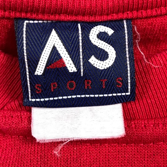 A|S Sports 1776 American Flag United State Of America 90s Vintage USA Sweater XL - Picture 5 of 6